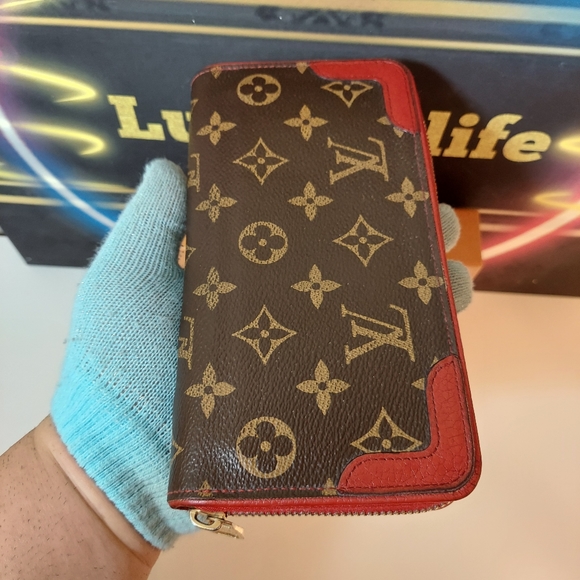 💎Authentic Louis Vuitton zippy long wallet Retiro - Picture 6 of 15